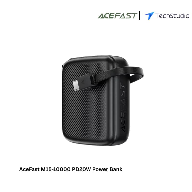 AceFast M15-10000 PD20W Power Bank with Cable