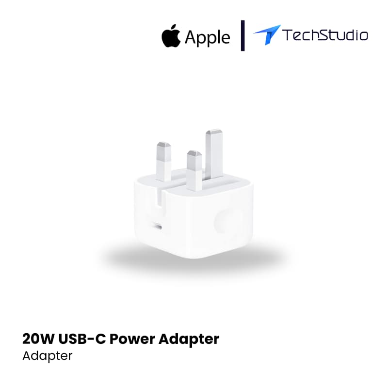 Apple 20W USB-C Power Adapter Folding pins  - White