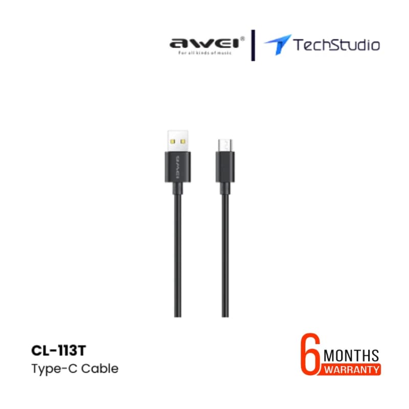 Awei CL-113T Type-C Fast Charging Date Cable