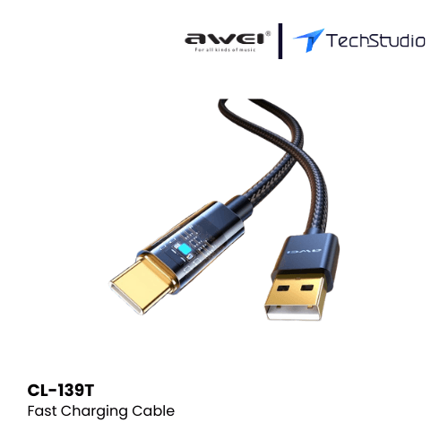  Awei CL-139T Smart 100W Fast Charging Cable 