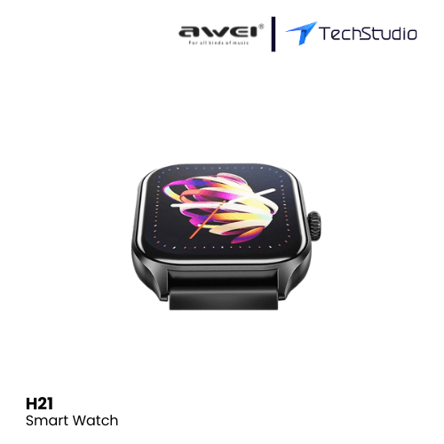 Awei H21 Multifunctional Smart Watch - Black