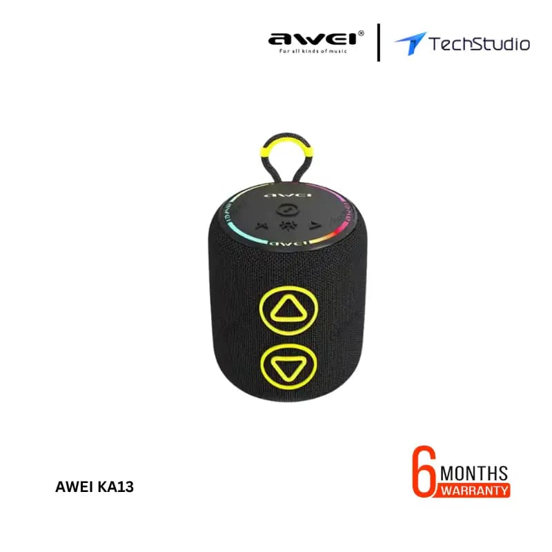 AWEI KA13 Mini Bluetooth Speaker With RGB Light