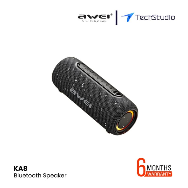 Awei KA8 Bluetooth Speaker - Black