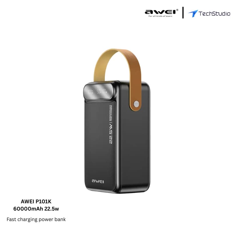 AWEI P101K 60000mAh 22.5w Fast Charging Power Bank