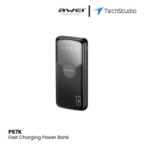 Awei P67K Multiple Output Power Bank 10000mah