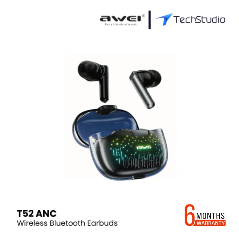 Awei T52 ANC TWS Gaming Earbuds