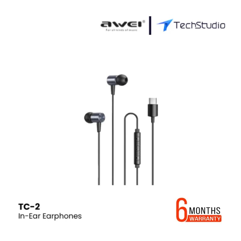 Awei Tc-2 In-Ear Type-C Sport Earphones