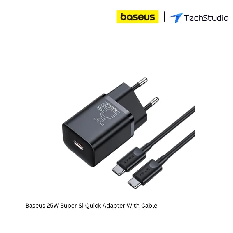 Baseus 25W Super Si Quick Adapter With Cable