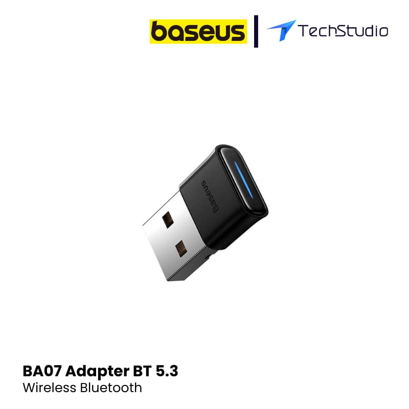 Baseus BA07 Wireless Bluetooth Adapter BT 5.3 - Black