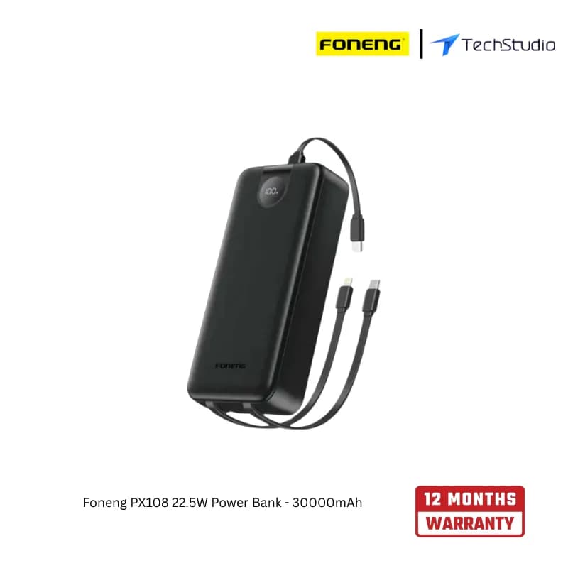 Foneng PX108 22.5W Power Bank - 30000mAh