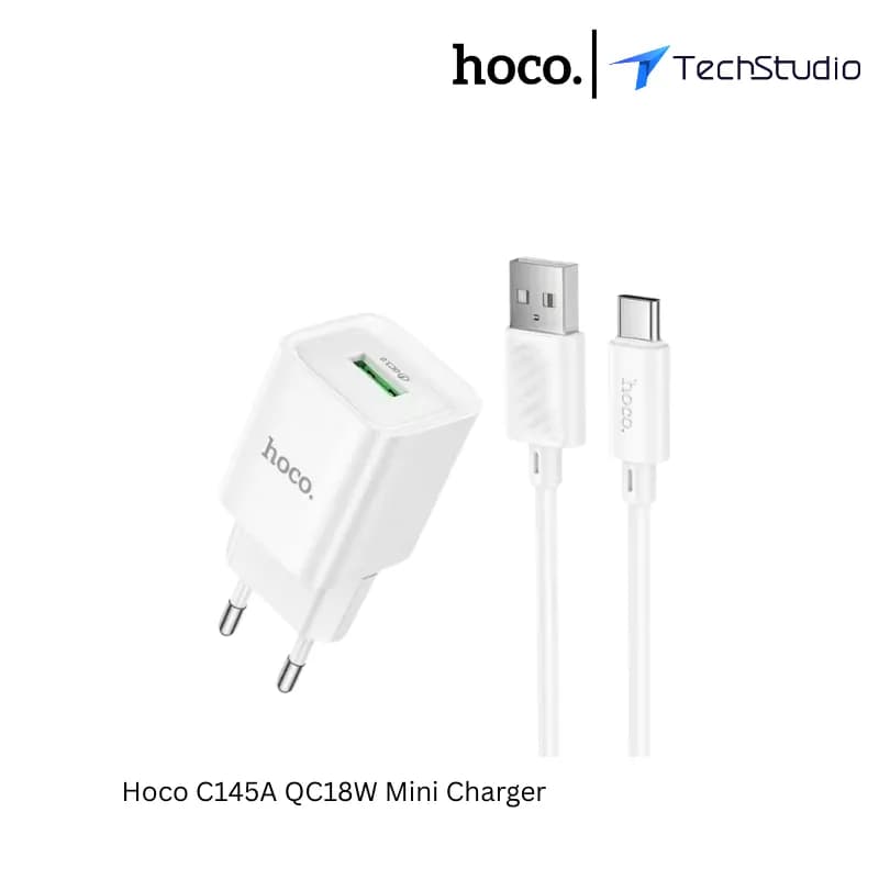 Hoco C145A QC18W Mini Charger 