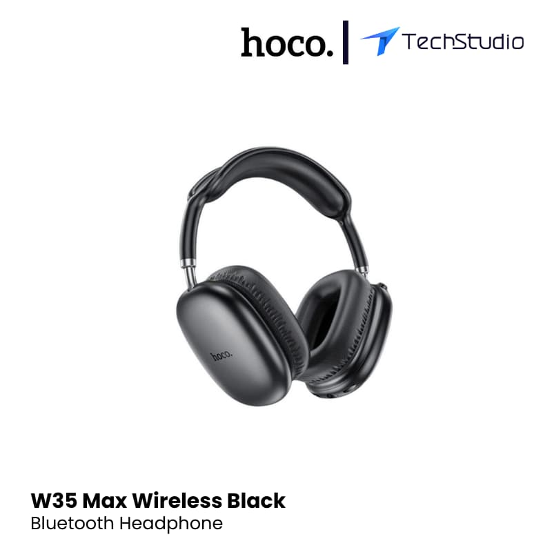 Hoco W35 Max Bluetooth Wireless Headphone - Black