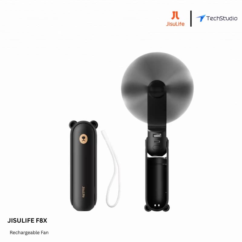 JISULIFE F8X Mini Fan Portable Fan