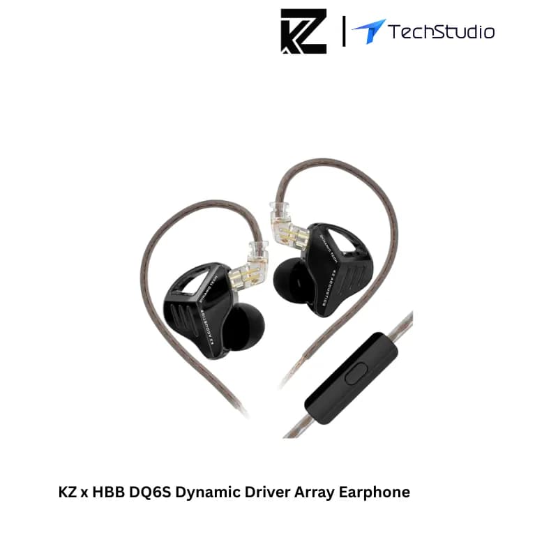 KZ x HBB DQ6S Dynamic Driver Array Earphone