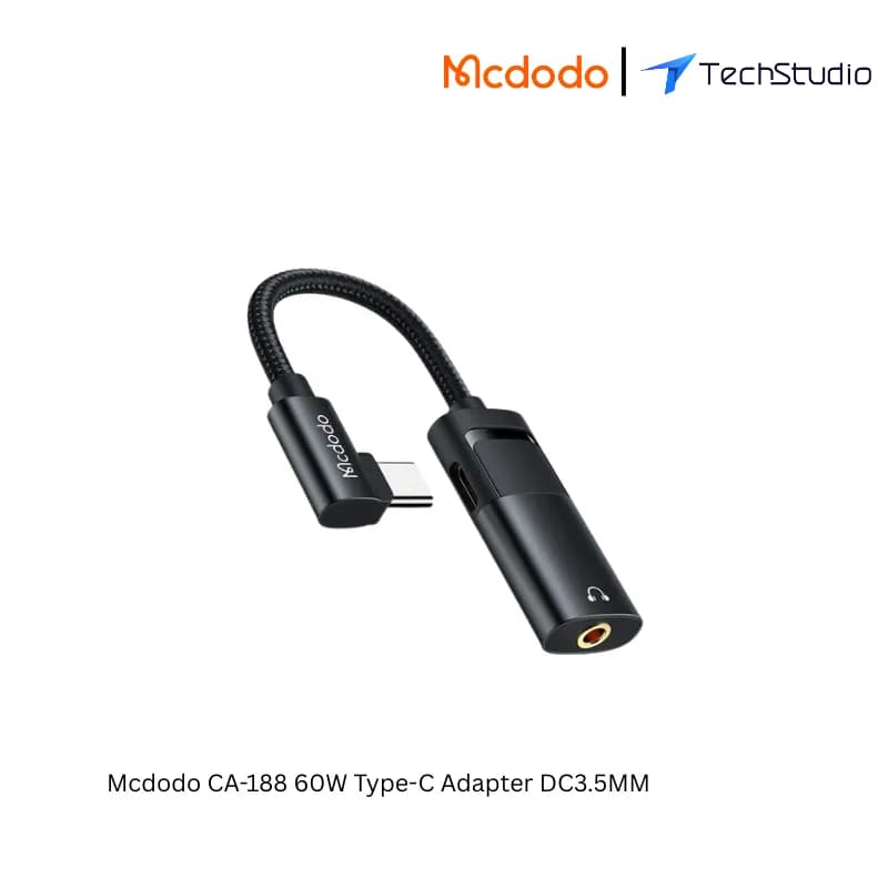 Mcdodo CA-188 60W Type-C Adapter DC3.5MM