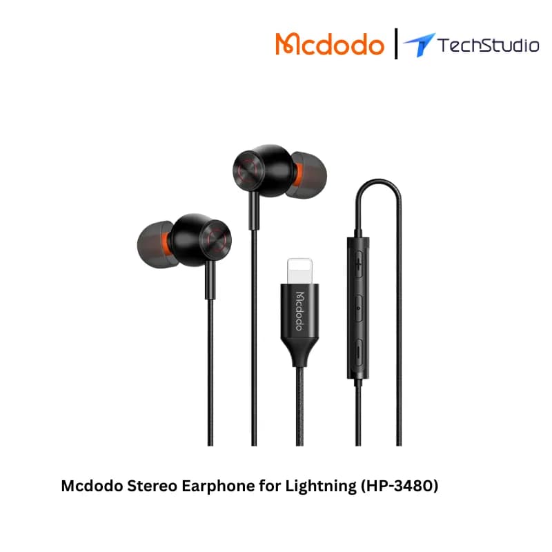 Mcdodo Stereo Earphone for Lightning (HP-3480)