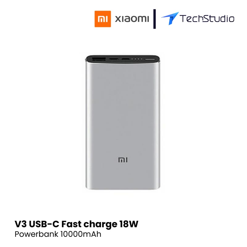 Mi 10000mAh Power Bank V3 USB-C Fast charge 18W