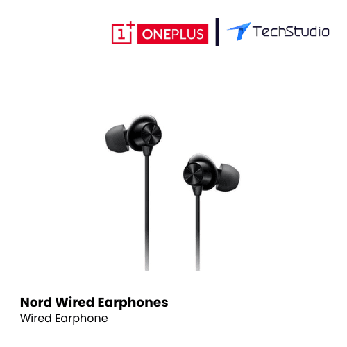 OnePlus Nord Wired Earphones - Black - E103A - Black