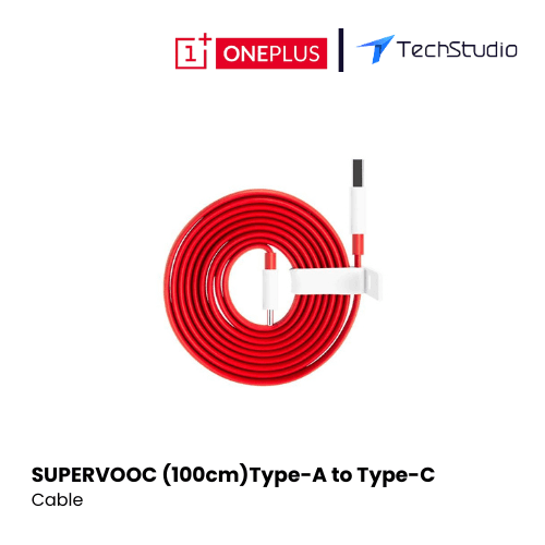 OnePlus USB-A to Type-C Cable 10A 1M - Red