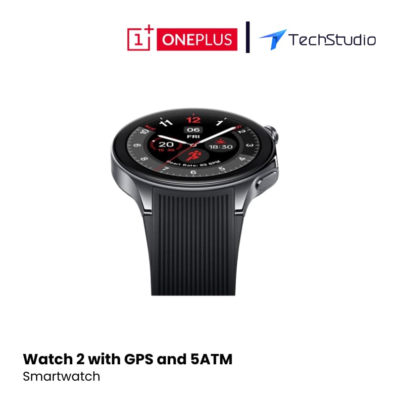 OnePlus Watch 2 Smartwatch with GPS and 5ATM