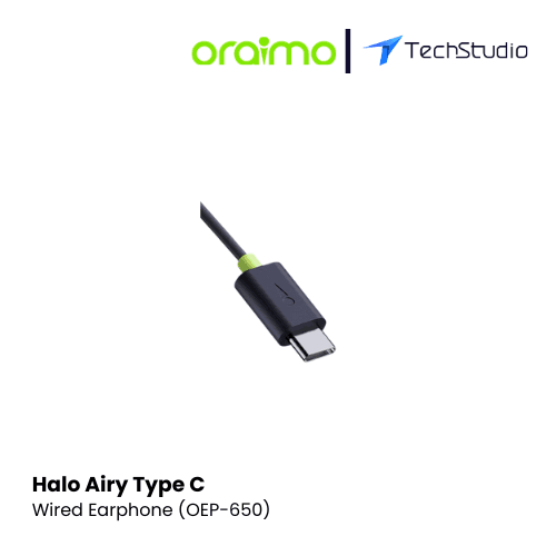 Oraimo Halo Airy OEP-650 Type C Wired Headphone