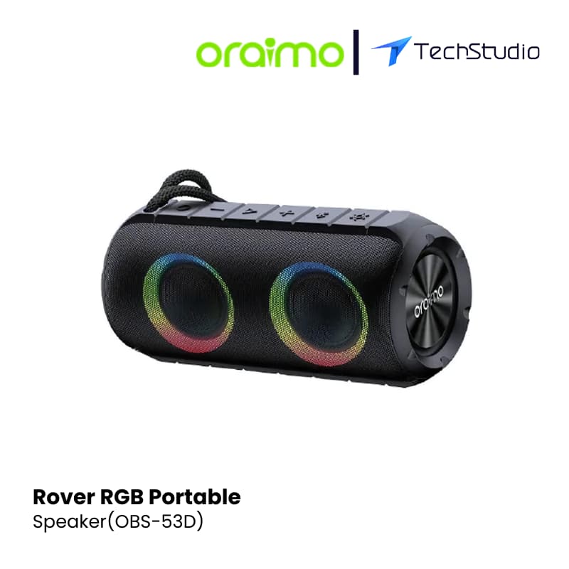 Oraimo Rover Portable Wireless Speaker OBS-53D - Black