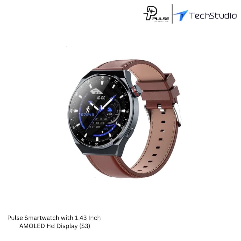 Pulse S3 AMOLED Smartwatch | 1.43 Display