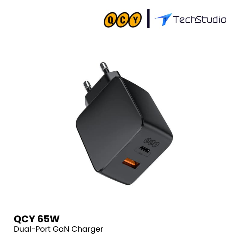 QCY 65W Dual-Port GaN Charger