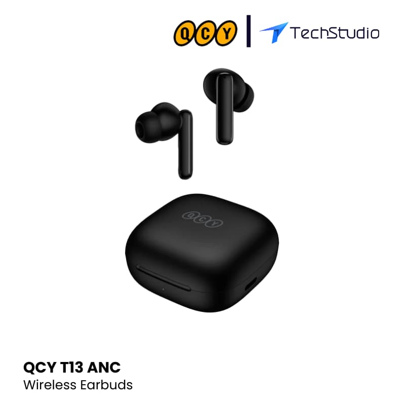 QCY T13 ANC TWS Earbuds - Black