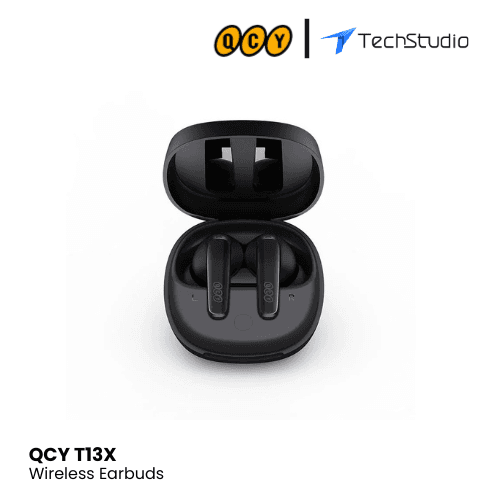 QCY T13X TWS Earbuds - Black