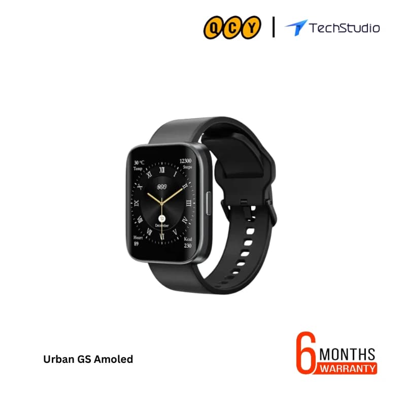 QCY Urban GS Smart Watch AMOLED Display with GPS & NFC