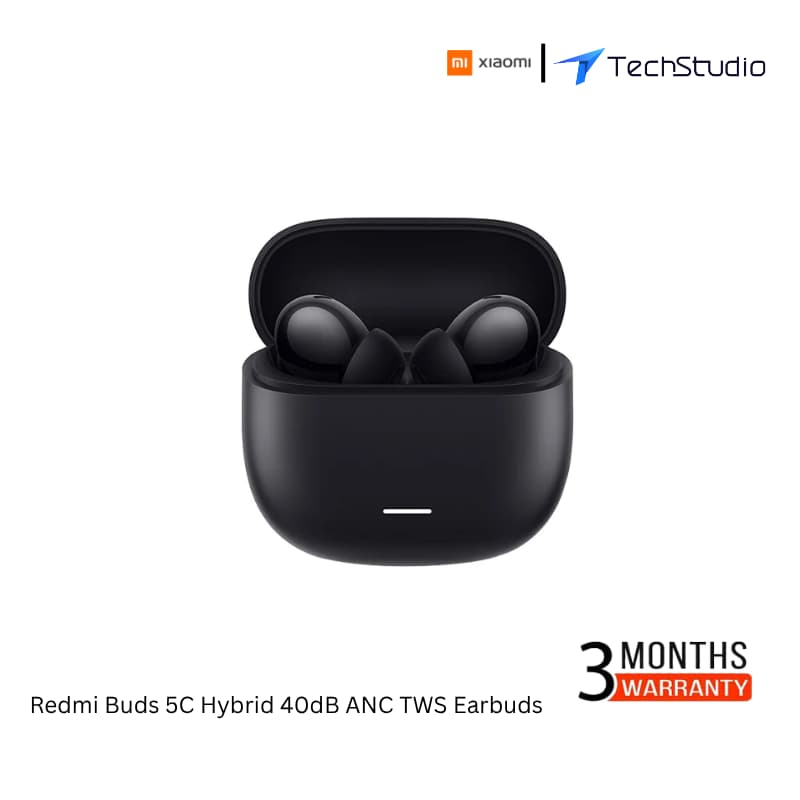 Redmi Buds 5C Hybrid 40dB ANC TWS Earbuds