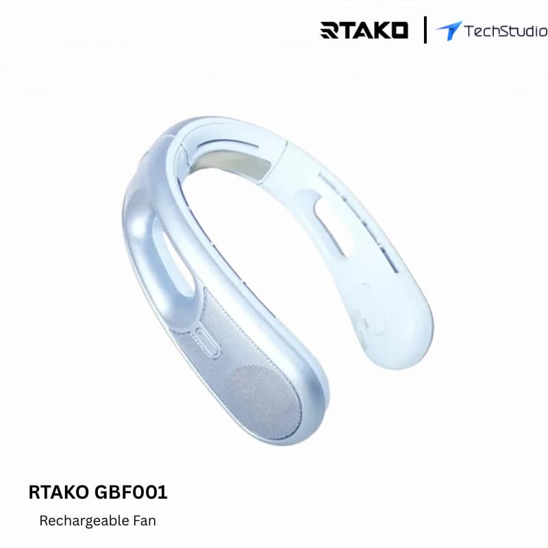 RTAKO GBF001 4000mah Ice Breeze Neck Hanging Fan