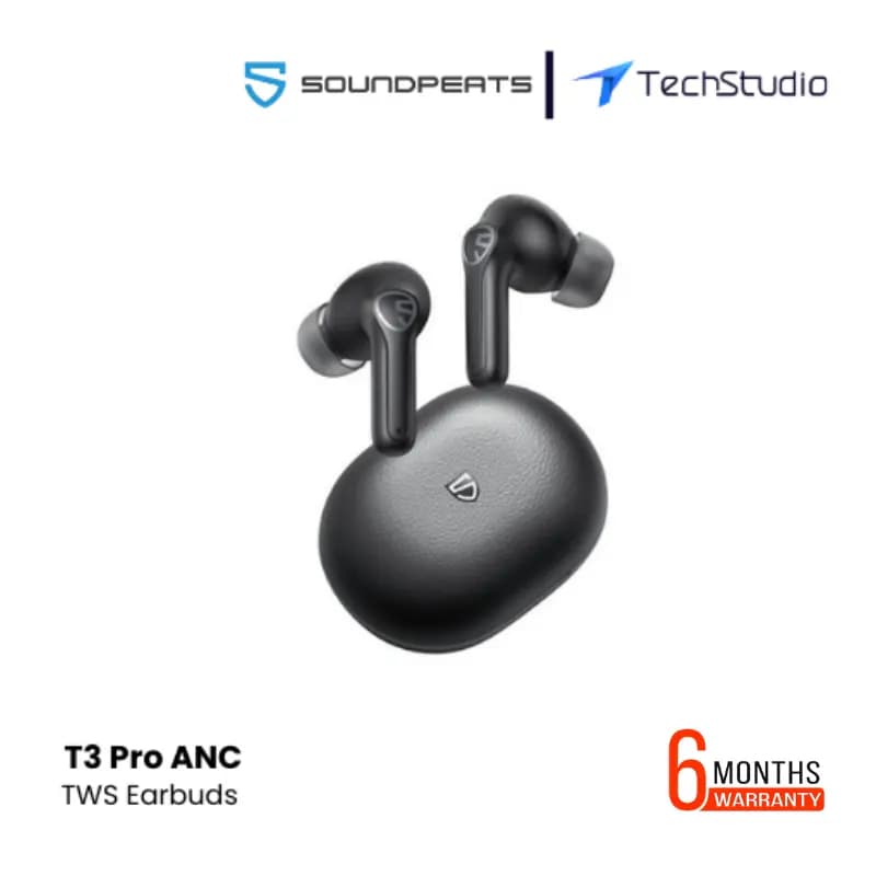 SoundPEATS T3 Pro 35dB ANC TWS Earbuds with Bluetooth 5.4 