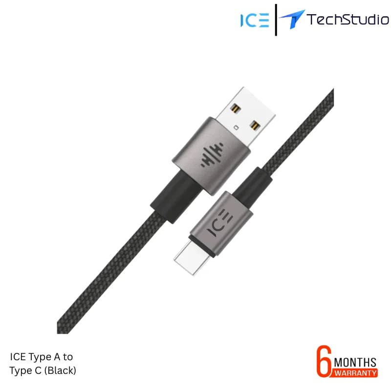 ICE Type-A to Type-C Fast Charging Cable