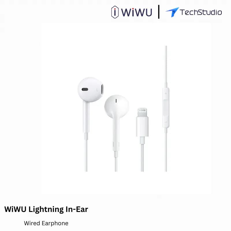 WiWU Lightning In-Ear Wired Earphone 