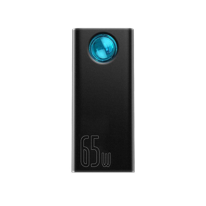 Baseus Amblight Digital Display Quick Charge Power Bank 30000mAh 65W - Black