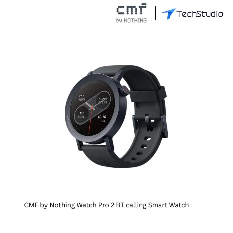 CMF by Nothing Watch Pro 2 BT calling Smart Watch - Black