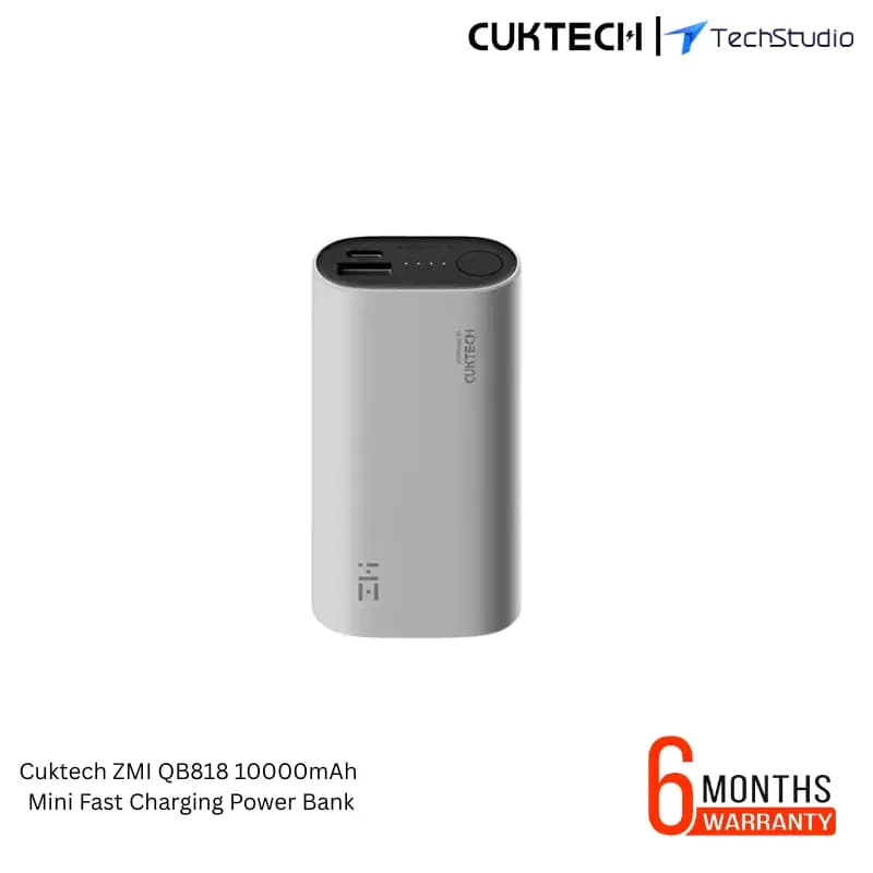 Cuktech ZMI QB818 30W 10000mAh Mini Fast Charging Powerbank - Grey
