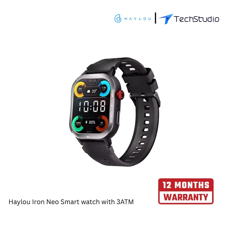 Haylou Iron Neo Smart Watch - Black