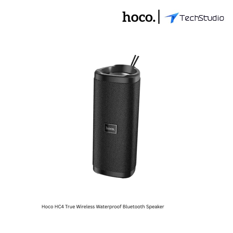 Hoco HC4 True Wireless Waterproof Bluetooth Speaker - Black
