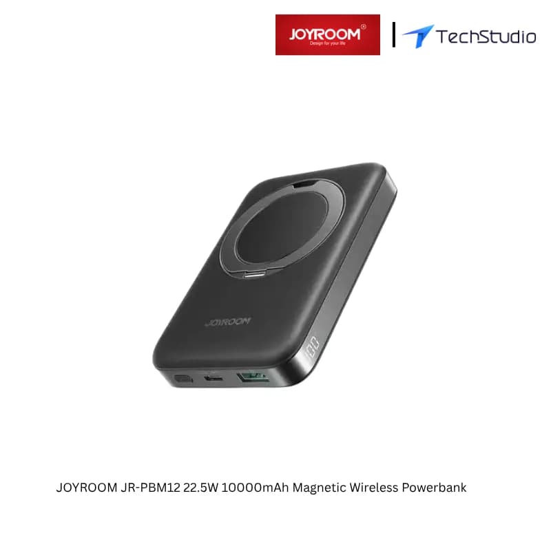 JOYROOM JR-PBM12 22.5W 10000mAh Magnetic Wireless Powerbank - Black