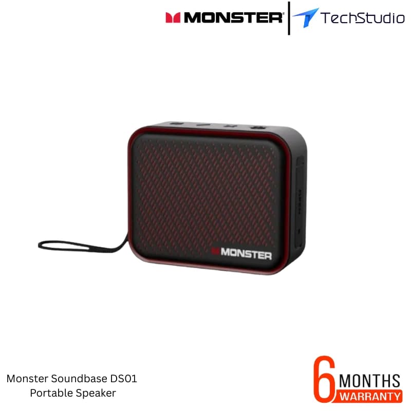 Monster Soundbase DS01 Outdoor Portable Wireless Speaker - Black
