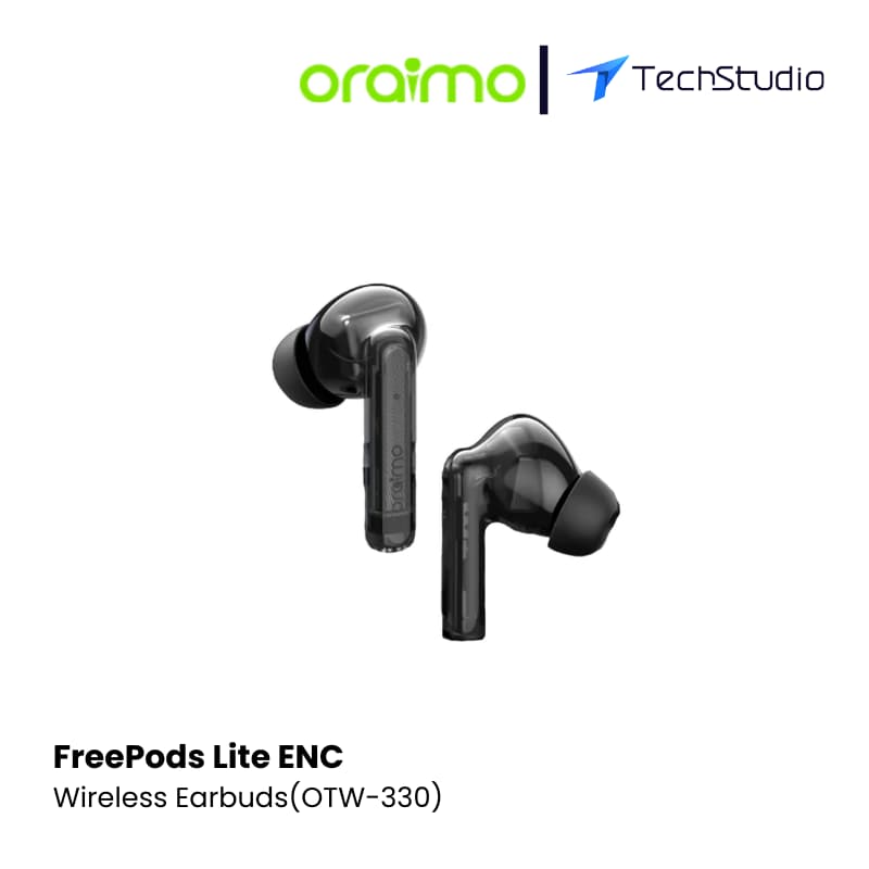 Oraimo FreePods Lite OTW-330 True Wireless Earbuds - Black