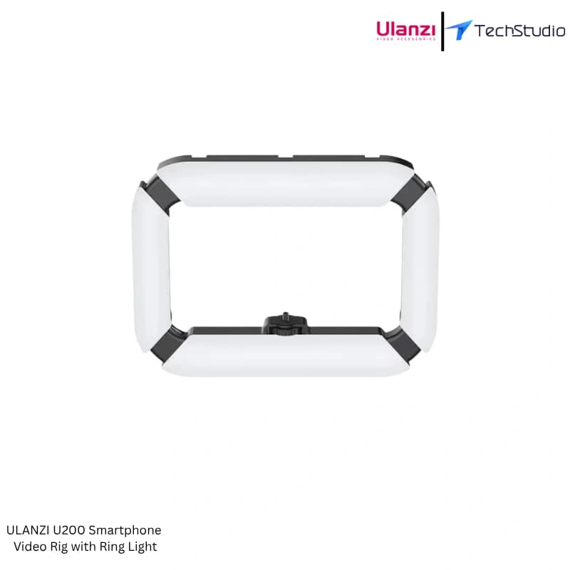 ULANZI U200 Smartphone Video Rig with Ring Light - Black