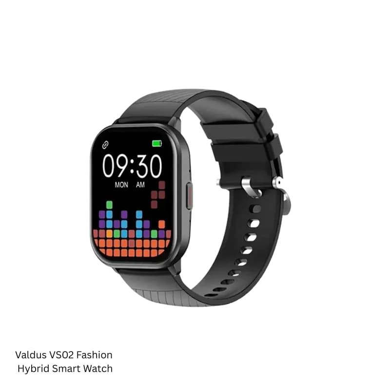 Valdus VS02 Fashion Hybrid Smart Watch | TechStudio - Black