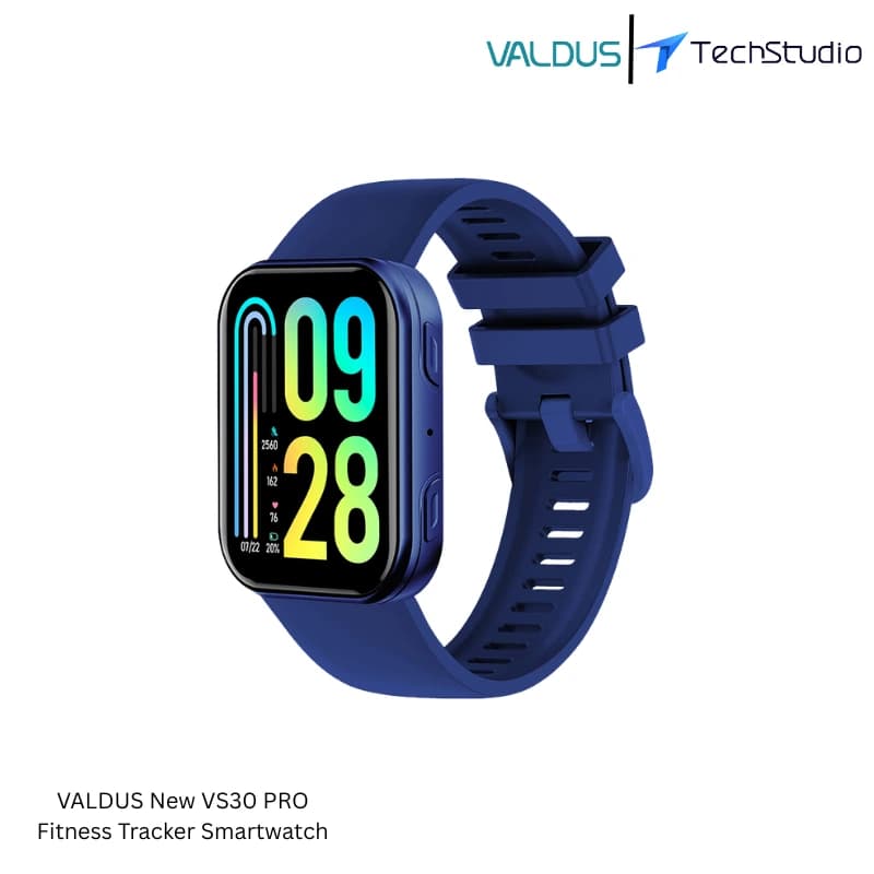 Valdus VS30 Pro AMOLED Smartwatch Price in BD | TechStudio - Blue