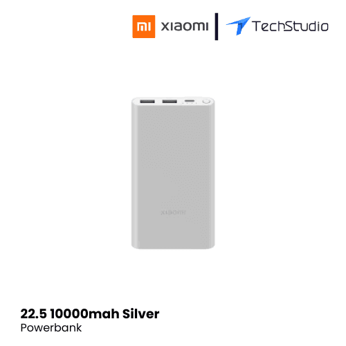 Xiaomi 22.5W Metal Casing Two Way Fast Charging Power Bank - Silver
